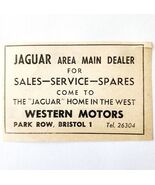 1954 Western Motors Jaguar Dealer Advertisement Import Automobilia Brist... - €17,17 EUR 1954 Western Motors Jaguar Dealer Advertisement Import Automobilia Brist... - €17,17 EUR
