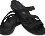 Crocs Women&#39;s Swiftwater Sandal, Lightweight and Sporty Black US Women&#39;s... - £25.43 GBP