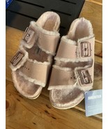 Birkenstock Arizona Shearling | Light Rose | EU 40 | US L9 / M7 | Narrow... - $173.47 CAD