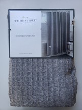 Threshold Quality And Design Gray Shower Curtain - Still in original pac... - $18.46