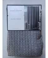 Threshold Quality And Design Gray Shower Curtain - Still in original pac... - £14.54 GBP