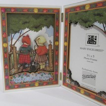 Mary Engelbreit Picture Frame Make A Wish 3D Country Scene Sunrise Vintage 80s - £26.06 GBP