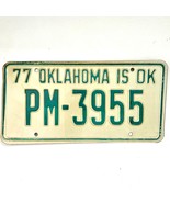 1977 United States Oklahoma Pushmataha County Passenger License Plate PM... - $20.31 CAD