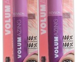 2 Revlon 902 Black 100% Volumazing Mascara Enriched With Carnuaba &amp; Oliv... - $21.99