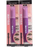 2 Revlon 902 Black 100% Volumazing Mascara Enriched With Carnuaba &amp; Oliv... - $418.67 MXN
