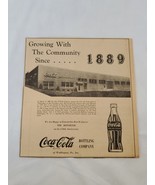 VINTAGE 1958 Coca Cola Bottling Newspaper Advertisement - £15.56 GBP