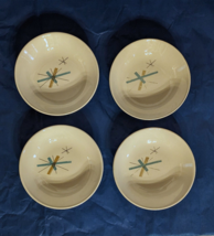 Vintage Salem North Star 5.25in Dessert Bowls Set of 4 Atomic 1960s Mid-Century - £16.66 GBP
