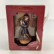 Hallmark Ornament American Girl Collection 1944 Molly Handcrafted Pewter Vintage - £18.44 GBP