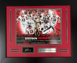 Georgia Bulldogs Stetson Bennett Limited Edition w/ Engraved Signature - $129.99