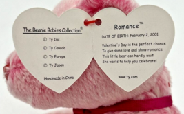 2001 Ty Beanie Baby &quot;Romance&quot; Retired Valentine&#39;s Day Bear BB26 - £7.85 GBP