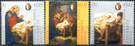 Malta 2007. Christmas. Paintings (MNH OG) Set of 3 stamps - £2.81 GBP