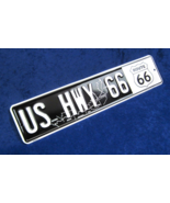 RT 66 US HWY -*US MADE* 18&quot; Embossed Metal Street Sign Man Cave Garage B... - £12.60 GBP