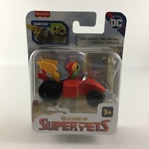 DC League Of Super Pets Merton Flash Figure Die Cast Vehicle Mattel Toy New - £20.99 GBP