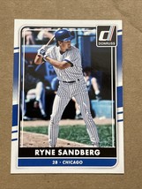 2016 Donruss Baseball Ryne Sandberg #177 Chicago Cubs - £1.55 GBP