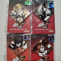 Persona 5 Collectible Limited Edition Pins Set of 4 - £35.62 GBP