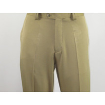 Men 2pc Walking Leisure Suit Short Sleeves By DREAMS Checker 283-03 Tan image 7