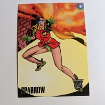 Fleer &amp; Skybox / DC &amp; Marvel Amalgam Comics &quot;Sparrow&quot; #4 Trading Card 1996 - $5.34