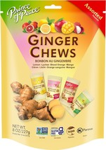 Prince of Peace Ginger Chews Assorted Flavors Gluten Free, 8 Oz (Pack of 6) - $34.64