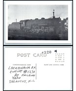 Vintage Postcard - Lackawana Railroad Train Engine 1238 N46 - €2,45 EUR
