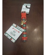 Small Pet Collar Plaid With Bell Bowknot - $351.58 MXN