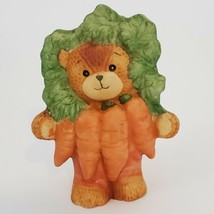 Lucy &amp; Me Carrot Bear Lucy Rigg Enesco 1988 Vintage  - £11.07 GBP