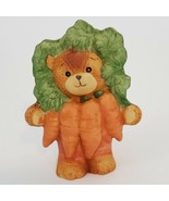 Lucy &amp; Me Carrot Bear Lucy Rigg Enesco 1988 Vintage  - £10.89 GBP