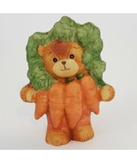 Lucy &amp; Me Carrot Bear Lucy Rigg Enesco 1988 Vintage  - $263.69 MXN