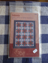 AMBROSIA PATCHWORK QUILT Pattern Design by Doreen Speckmann - 75&quot; x 96&quot; - £3.14 GBP