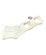 1" Cast Aluminum Wall Bracket (White-EWC) - $22.74
