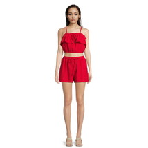 No Boundaries Cami and Shorts Set, 2 Piece Size XXXL (21) Color Red - £13.77 GBP