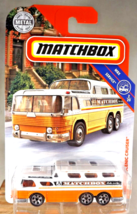 2018 Matchbox 8/125 MBX Service 2/20 1955 GMC SCENIC CRUISER White-Orange w/6 Sp - £14.16 GBP