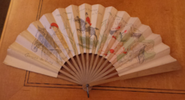 vintage French Advertising Fan by Rene Pean Cercle de International de V... - $100.00
