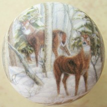 Cabinet Knobs Buck Whitetail Deer Wildlife #6 - $5.20