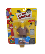 THE SIMPSONS 2001 INTERACTIVE KENT BROCKMAN ACTION FIGURE NEW SEALED SER... - $19.00