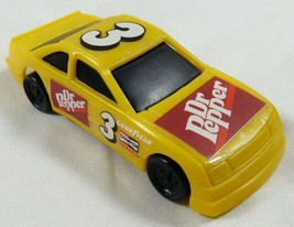 Tootsie Toy Stocker 1990 Yellow sport car toy Dr Pepper Good Year Champion logo - £15.56 GBP