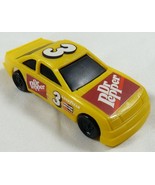 Tootsie Toy Stocker 1990 Yellow sport car toy Dr Pepper Good Year Champi... - £15.79 GBP