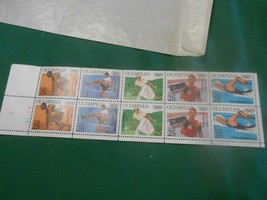 Great  Set of 10 OLYMPIC 25 cents STAMPS...1908-1924-1932-1936..FREE POS... - £7.47 GBP