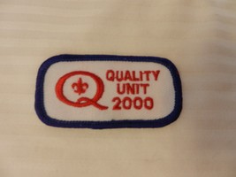 Boy Scouts of America Quality Unit 2000 Patch - $10.00