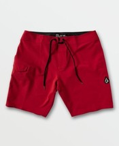 Volcom Mens Lido Mod Board Shorts,Carmine Red,32 - $59.40