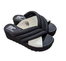 Sorel Cameron Flatform Puff Mule Sandals Size 7 NEW In Box  - £43.13 GBP
