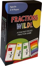Fractions Wild Match Fraction Number or Color to be The First to get rid of All  - £18.78 GBP