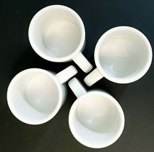 Pier 1 White Espresso Cups Set of 4 White 2.25&quot; x 2.25&quot; - $14.95