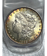 1885 Silver 1$ Dollar Morgan US Coin 90% Silver - £79.64 GBP