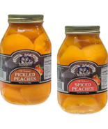 Amish Wedding Pickled Peach Halves and Spiced Peach Halves Variety 2-Pack - $39.55