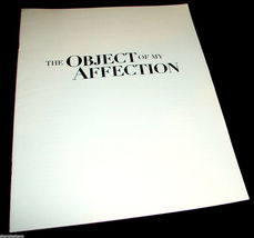 1998 Nicholas Hytner Movie OBJECT OF MY AFFECTION Press PRODUCTION INFO ... - $14.49