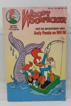 Woody Woodpecker Comic 1986 Dutch Language - Garfield Popeye Pink Panther VTG - £9.10 GBP