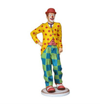 Circus Clown Standing Life Size Statue - £1,293.22 GBP