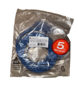 Monoprice Cat6A 7ft Blue 5-Pk Patch Cable, UTP, 30AWG, 10G, Pure Bare Co... - €3,10 EUR