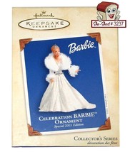 Barbie Celebration 2003 Holiday Hallmark Keepsake Ornament  NIB - £10.14 GBP