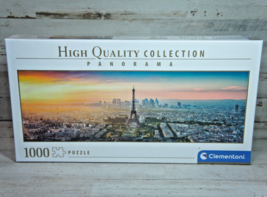 Clementoni 1000 Piece Puzzle Paris Panorama Cityscape Made in Italy US S... - $14.24